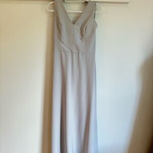 Amsale - GB213P - Platinum Bridesmaid Dress - 14